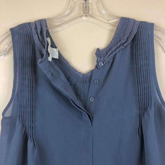 COTE FEMME sz. 6 boho tank blouse - Picture 5 of 6